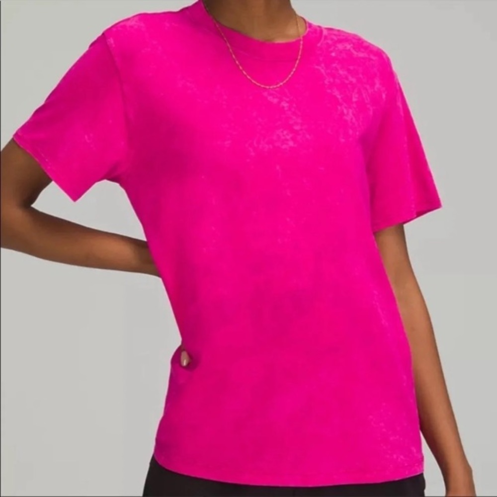 ISO Lululemon All Yours Tee Cloudy Wash